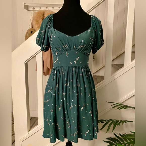 Auguste the Label - Green Summer Dress XS - Picture 2 of 4